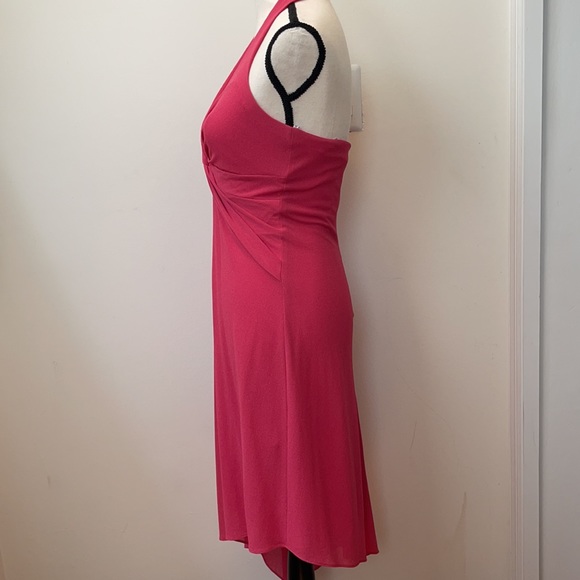 Laundry by Shell Segal Dark Pink Halter Dress NWT - Picture 12 of 16